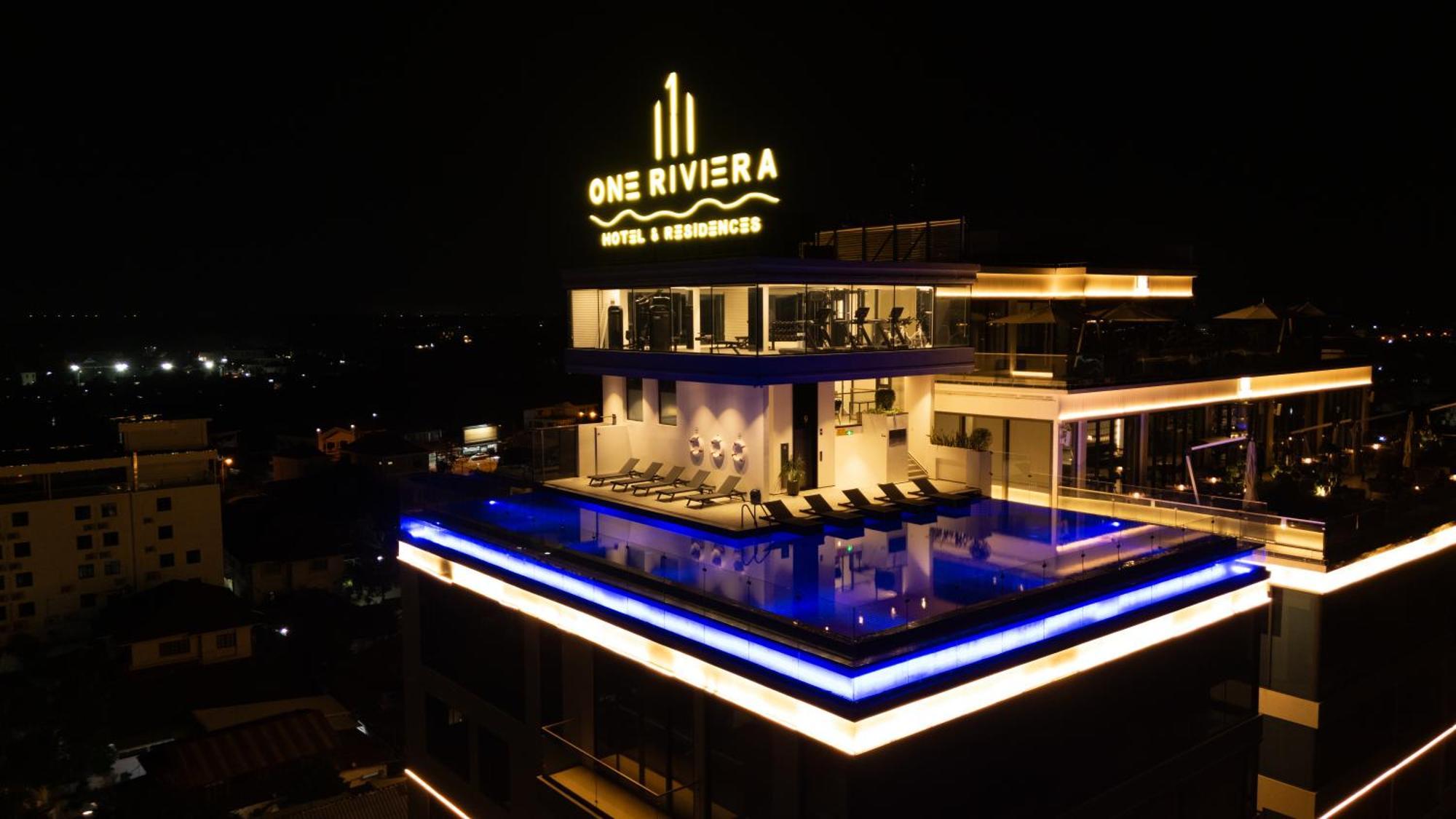 One Riviera Hotel And Residences Ban Souanmone Exterior foto